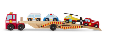 Melissa & Doug - Emergency Vehicle Carrier