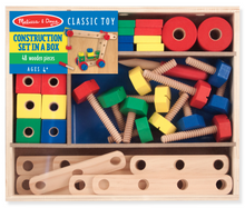 Melissa & Doug - Construction Building Set in a Box