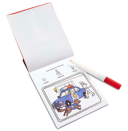 Melissa & Doug - On the Go ColorBlast No-Mess Coloring Pad - Vehicles