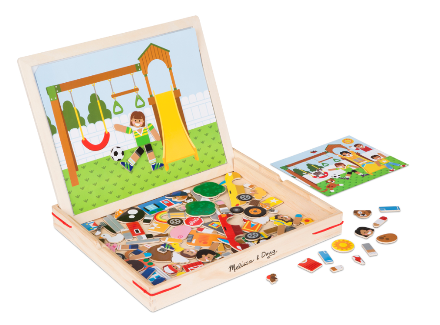 Melissa & Doug - Wooden Magnetic Matching Picture Game