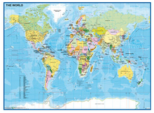 Ravensburger 200pc - Map of the World Puzzle