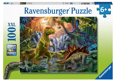 Ravensburger 100pc - Dinosaur Oasis Puzzle
