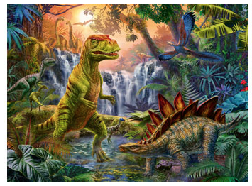 Ravensburger 100pc - Dinosaur Oasis Puzzle