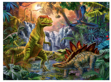 Ravensburger 100pc - Dinosaur Oasis Puzzle