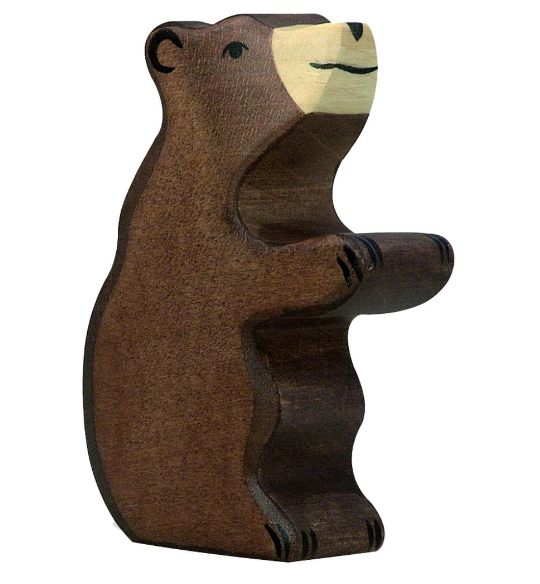 Holztiger - Brown Bear Sitting, Small