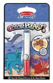 Melissa & Doug- ON the GO - Color Blast - Sea Life