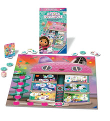 Ravensburger -  Gabby's Dollhouse - Helping Gabby Bring-Along Game
