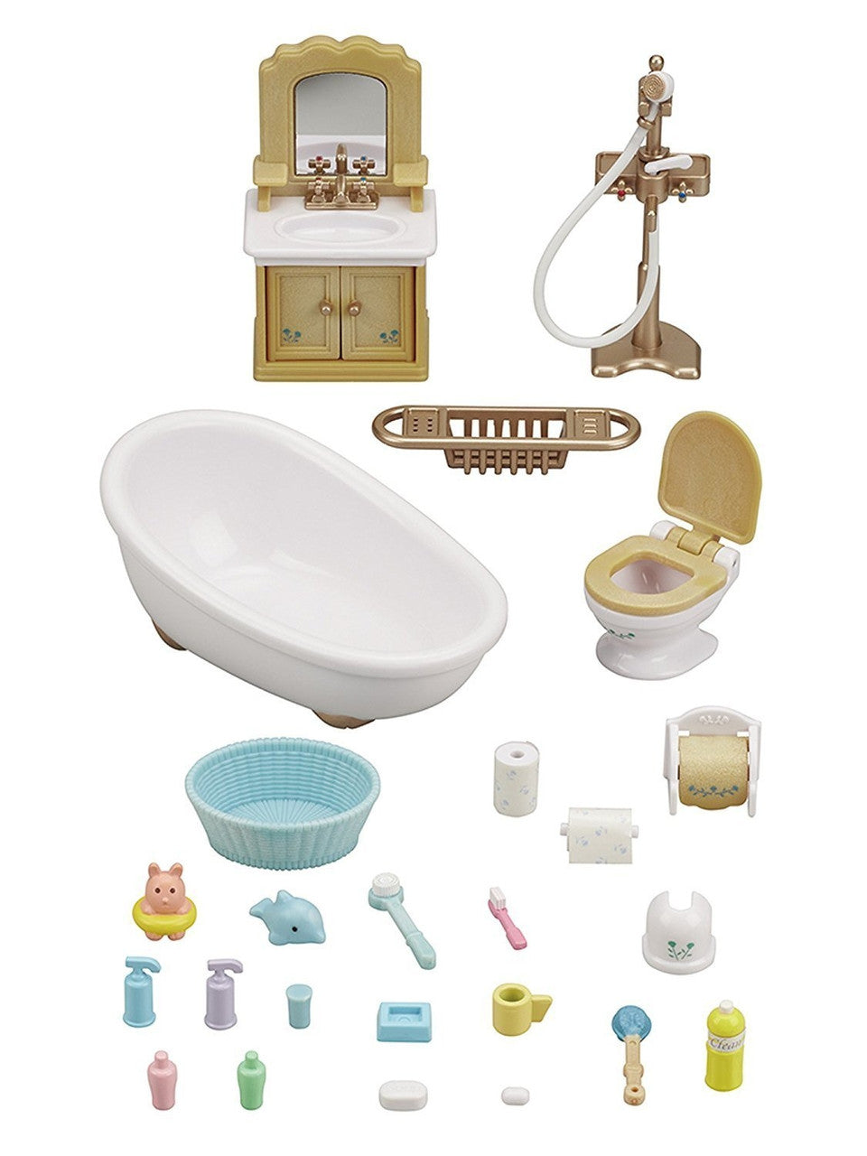 Sylvanian Families -Country Bathroom Set