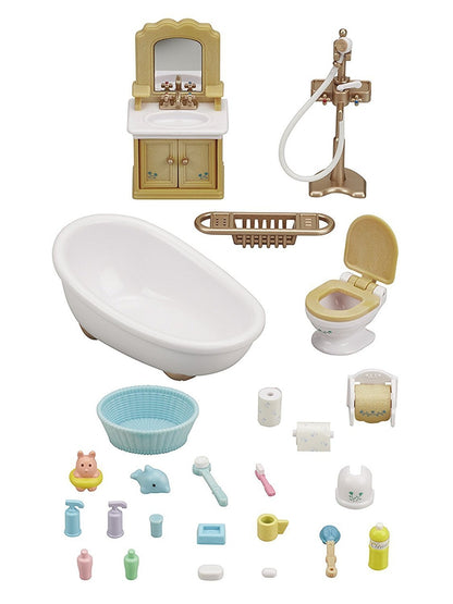 Sylvanian Families -Country Bathroom Set