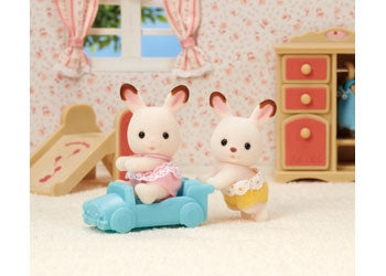 Sylvanian Families - Chocolate Rabbit Twins 5420