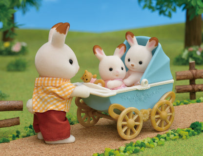 Sylvanian Families - Chocolate Rabbit Twins Set 5432