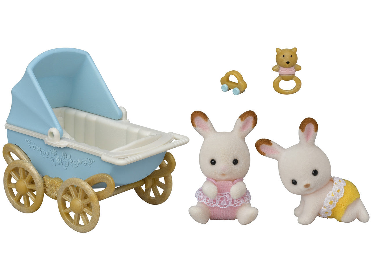 Sylvanian Families - Chocolate Rabbit Twins Set 5432