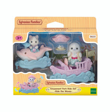 Sylvanian Families - Amusement Park Ride Set -Ride the Waves