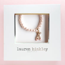 Lauren Hinkley - Ballet Slippers Pink Pearl Bracelet
