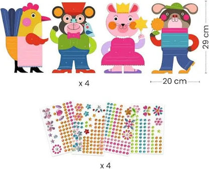 Djeco - Sparkles Sticker Set