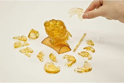 Crystal Puzzle 3D - Gold Owl