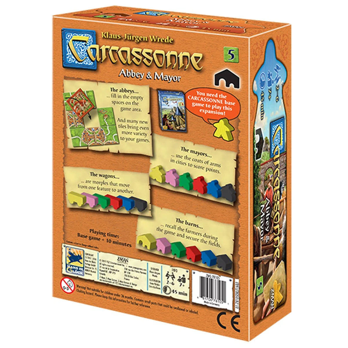 Carcassonne - Expansion 5: Abbey & Mayor