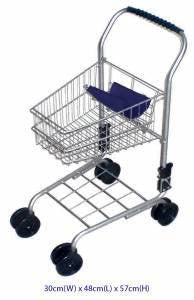 Shopping Trolley Silver