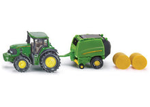 Siku - 1665 - John Deere Tractor With Round Baler