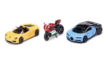 Siku - 6313 - Sports Cars & Motorbike Gift Set