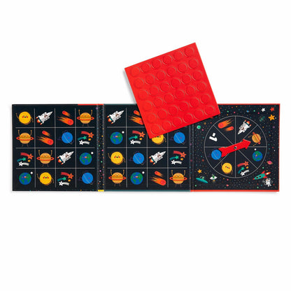 Mudpuppy - Space Bingo Magnetic Board Game