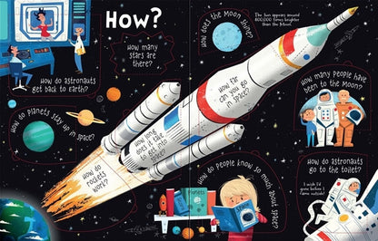 Usborne - Lift-The-Flap Questions & Answers About Space