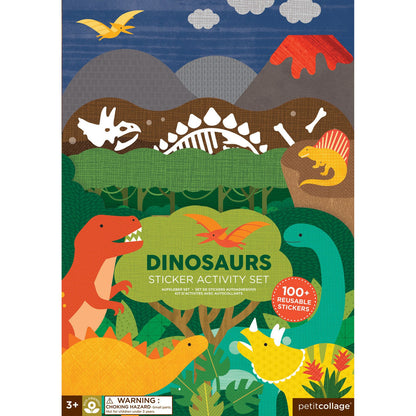 Petit Collage - Dinosaurs Sticker Activity Set
