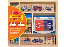 Melissa & Doug - Vehicle Stamp Set