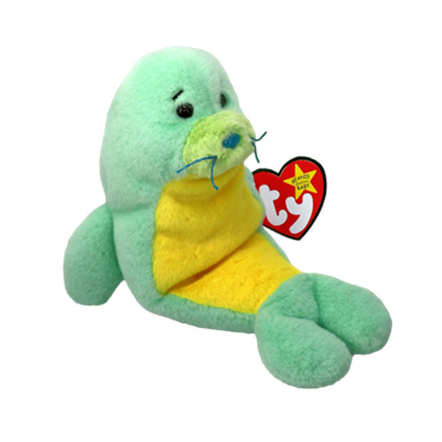 TY Original Beanie Babies - Stanley the Green Seal