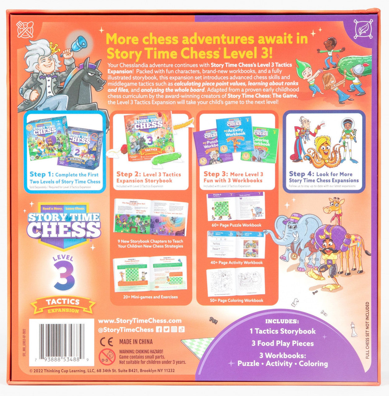 Story Time Chess - Level 3 Tactics Expansion