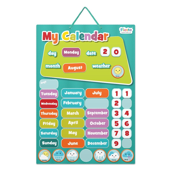 Fiesta Crafts - Magnetic My Calendar