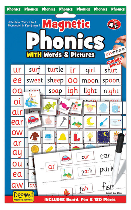 Fiesta Crafts - Magnetic Phonics With Words & Pictures