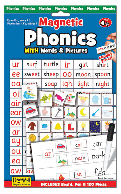 Fiesta Crafts - Magnetic Phonics With Words & Pictures