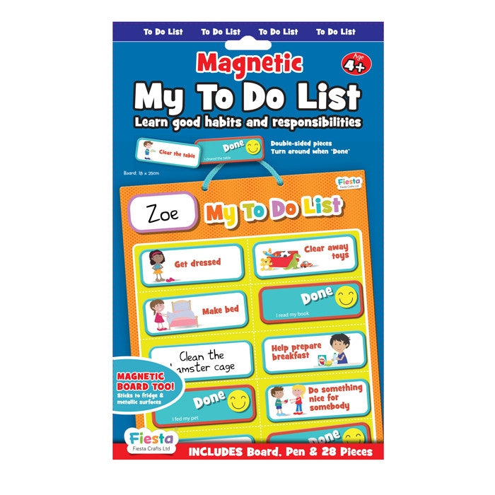 Fiesta Crafts - Magnetic My To Do List