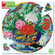 eeBoo 500pc - Biodiversity Round Puzzle