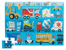 Crocodile Creek - Classic Floor Puzzle 36 pc - Vehicles