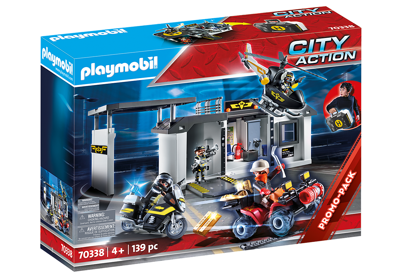 Playmobil City Action - Take Along Tactical Unit Headquarters 70338