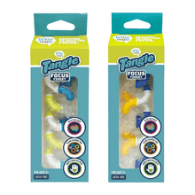 Tangle Brain Tools - Focus Fidget - Teal/Yellow/White