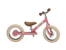 Trybike - Matte Pink Vintage with Cream Tyres and Chrome (3 wheel)