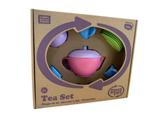 Green Toys-  Tea Set - Dark Pink