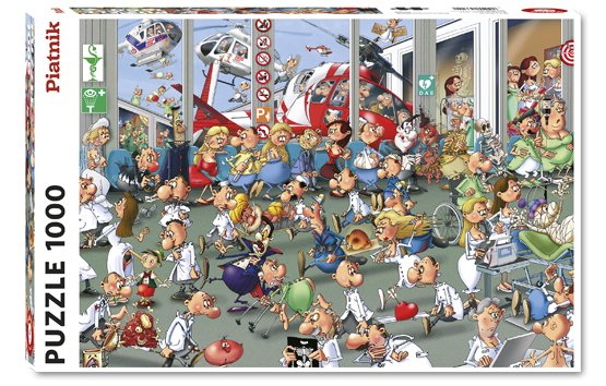 Piatnik 1000pc - Accidents and Emergencies Puzzle