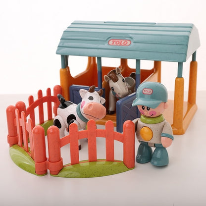 Tolo - First Friends Stable Set with Horse & Cow