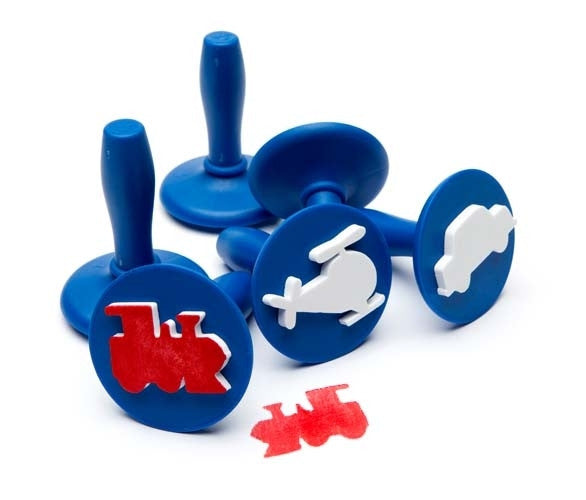 Educational Colours - Paint Stampers Transport Set of 6