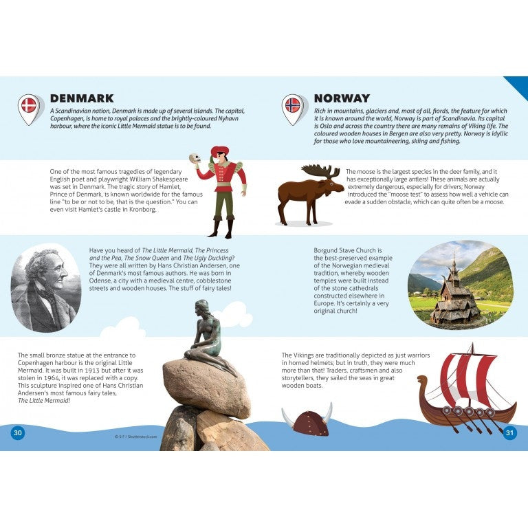 Sassi Travel, Learn and Explore - Europe 210 pcs