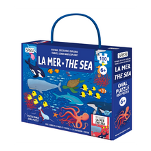 Sassi Travel, Learn and Explore - The Sea Puzzle, 205 pcs