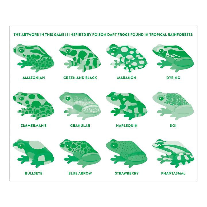 Mudpuppy - Shaped Memory Match - Tropical Frogs
