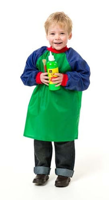Toddler Smocks Green and Blue Ages 2-4