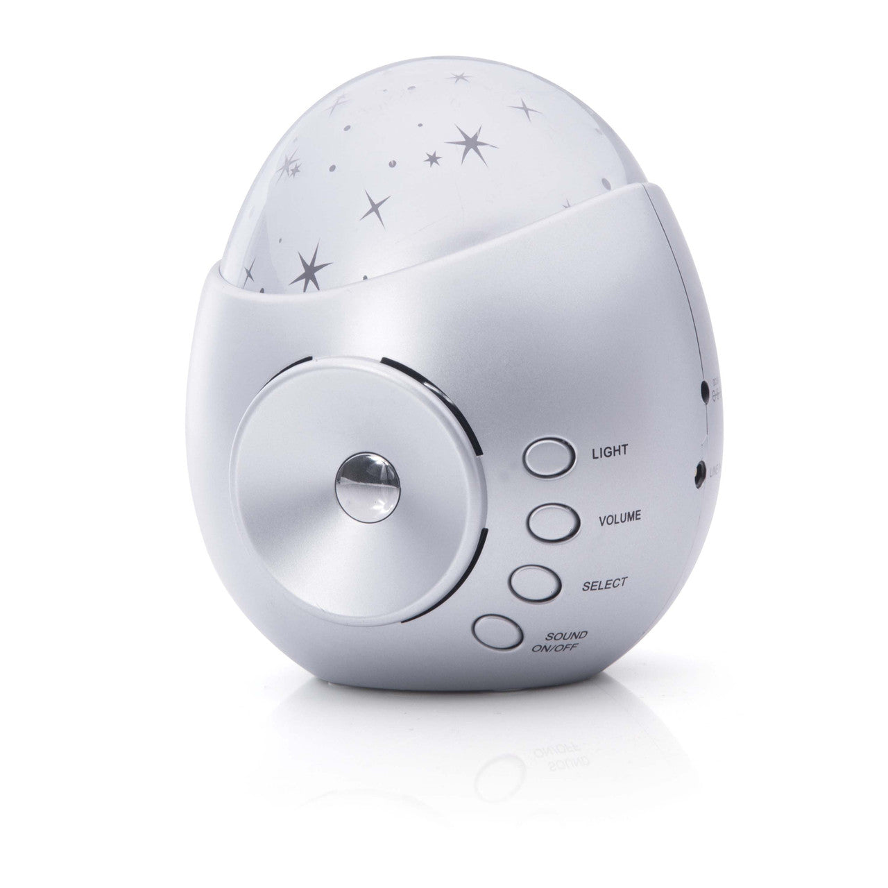 IS Gift - Galaxy Star Projector & Sound Machine - Silver