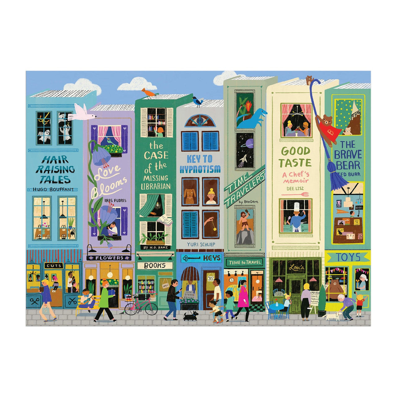 Galison 1000pc - Main Street Books Puzzle