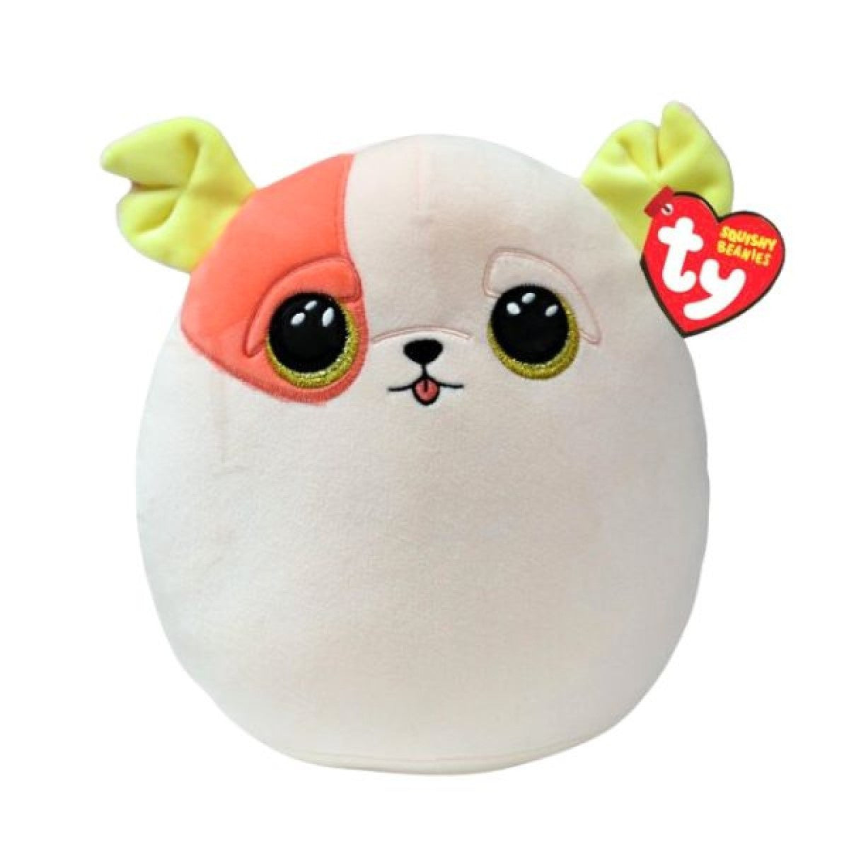 TY Squishy Beanies - Patch the Pug Large 35cm